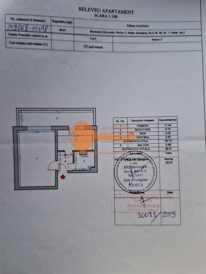 Garsonieră decomandată  | Balcon 10 mp | Beci 10 mp | Dristor – Mihai Bravu - Poză 2