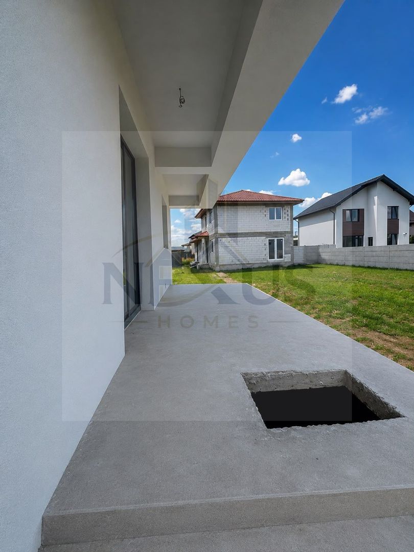 Vila individuala P+1E | 4 camere | 3 bai - Incalzire prin pardoseala - Poză 2