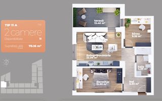 PRET PROMO 1 decembrie Auchan Metrou STB Ansamblu modern Titan - Poză 8