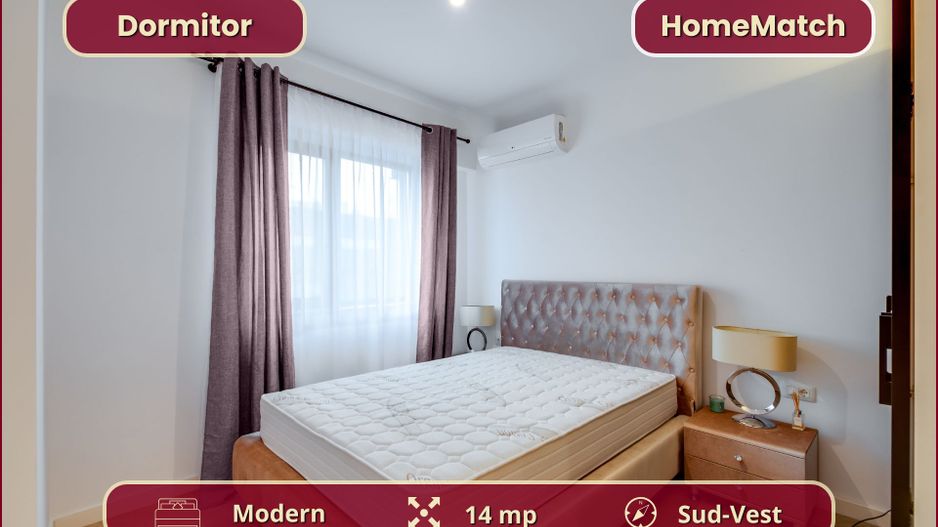 Cortina North || 2 camere || Finisaje de lux || Parcare || Piscină - Poză 6