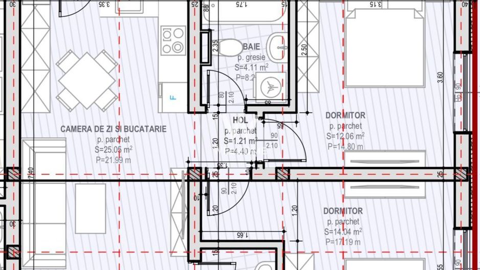 Apartament 3 camere, 2 bai - Zona Unirii, Selimbar - Poză 10