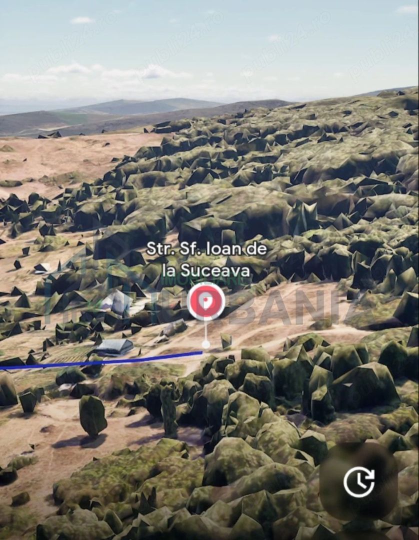 Teren de 3000 mp în Vladiceni, în apropierea pădurii - Poză 4