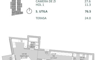 Apartament nou 3 camere Zona Centrala | Comision 0% - Poză 2