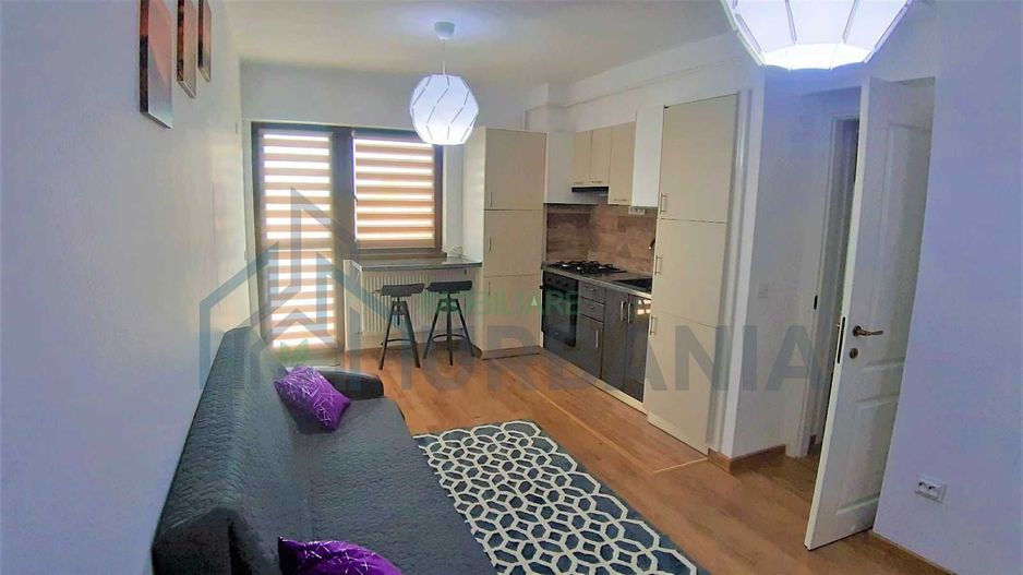 Apartament 2 camere open space, utilat și mobilat modern, ansamblu rezidențial, Iași - Poză 2