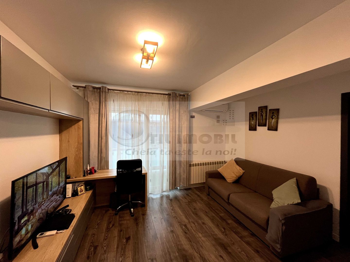 Ap. 1 cameră, complet utilat, Tudor Vladimirescu, et. 1 – 94.000 € - Poză 1