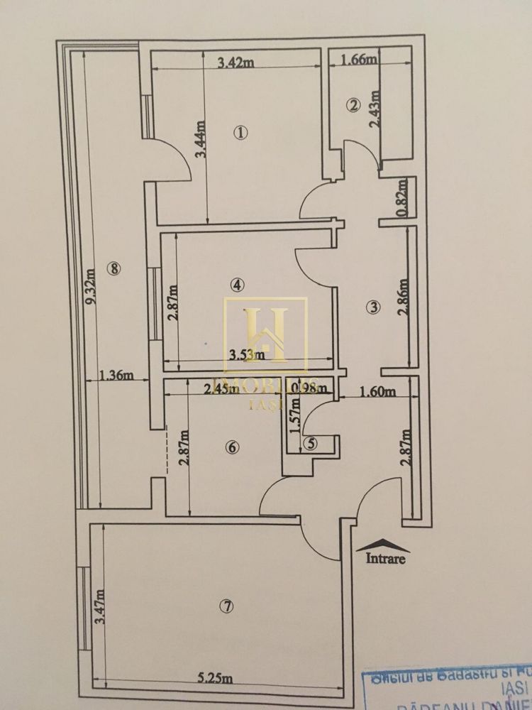 Apartament dec.3 camere si 2 bai, 76mp, 137500euro -Frumoasa - Poză 11