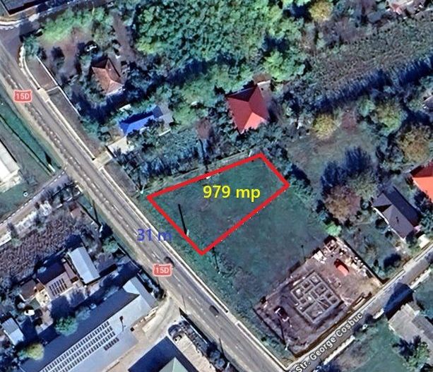 TEREN INTRAVILAN 979 mp, VASLUI - comuna ȘTEFAN CEL MARE; - Poză 2