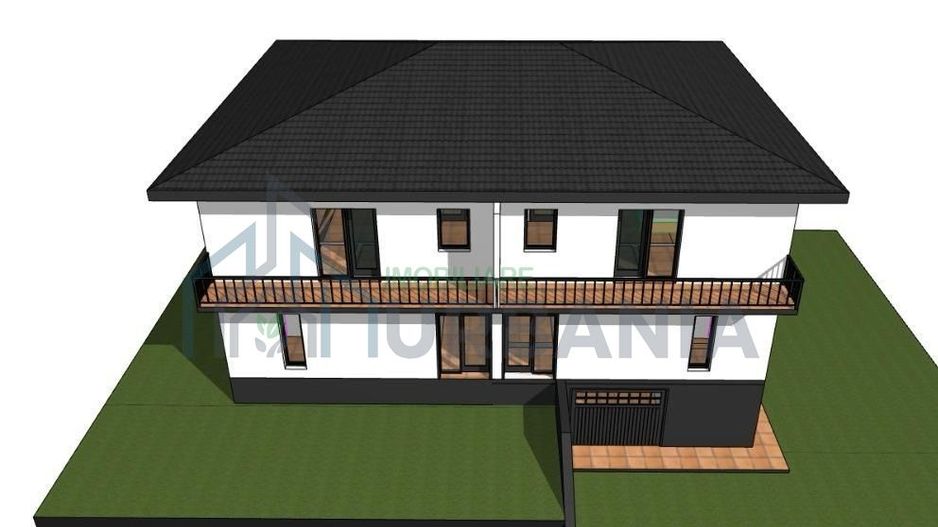 Duplex modern în Rediu – construcție la gri | 2 case | 375 mp/casă - Poză 8