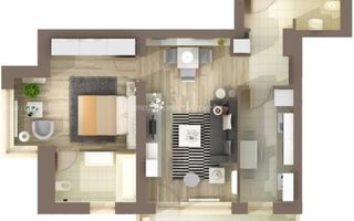 Apartament 2 camere de inchiriat - Poză 3