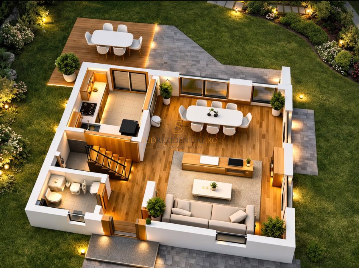 Vila Duplex cu design exclusiv si curte privata, Splaiul Unirii - Poză 4