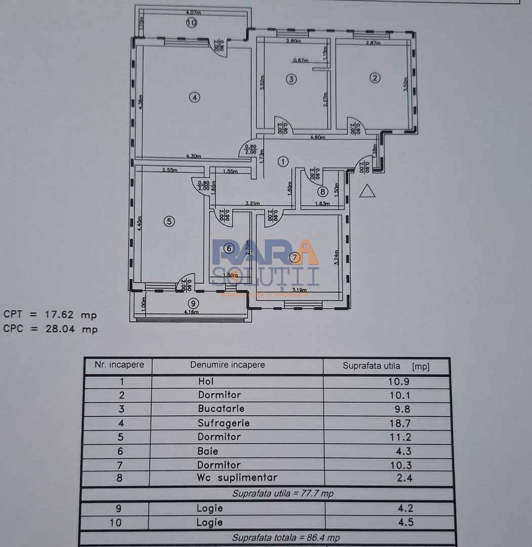 Apartament 4 camere - Ultracentral / Bd. RomanMușat - Poză 12