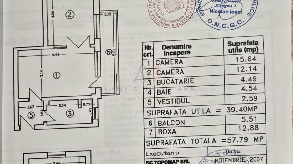 2 Camere | Dorobanti | Centrala proprie| Boxa | - Poză 12