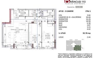 Apartament 3 camere nou, clădire premium pe strada Brancusi - Poză 5