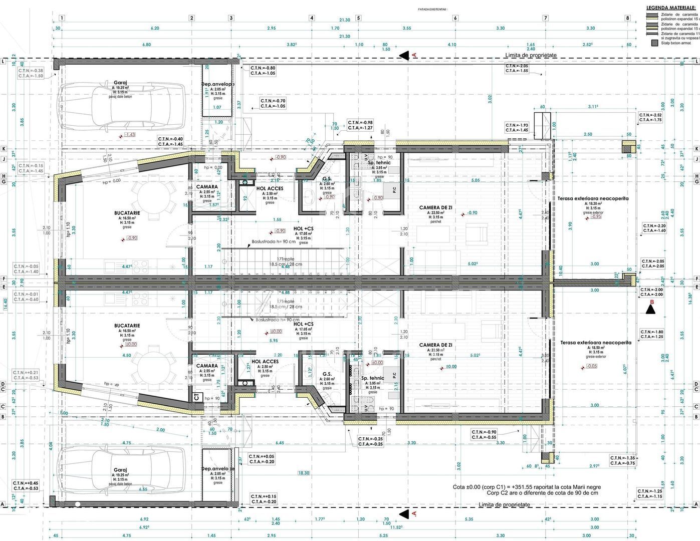 Casă duplex premium | Voroneț |4 camere, eficiență energetică NZEB - Schiță 4