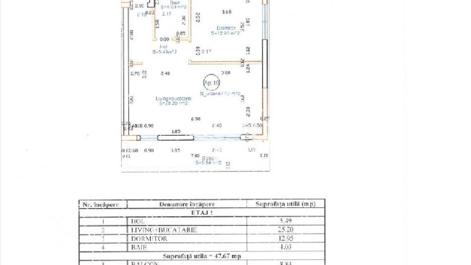Apartament etaj 1/City Residence – Mobilat, Utilat, Parcare, Balcon - Poză 8
