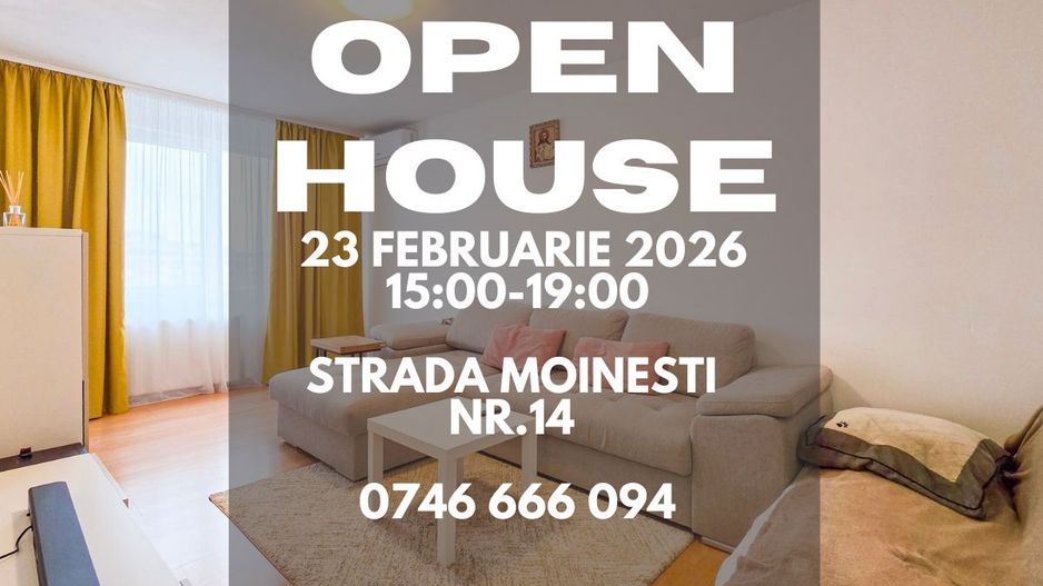 Apartament 3 camere decomandat, 2 băi, Strada Moinești 14 - Poză 1