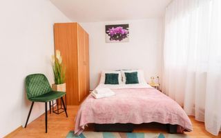 3 camere| 2 dormitoare| 2 bai| centrala proprie| apartament frumos| - Poză 2