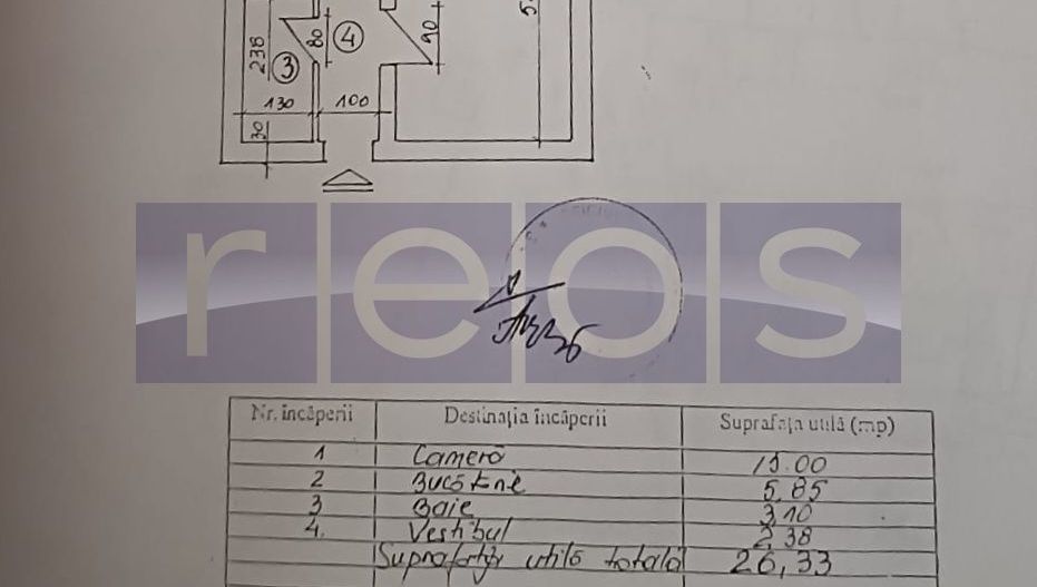 VANZARE GARSONIERA 26mp DECOMANDATA NICOLAE GRIGORESCU TITAN - Poză 10