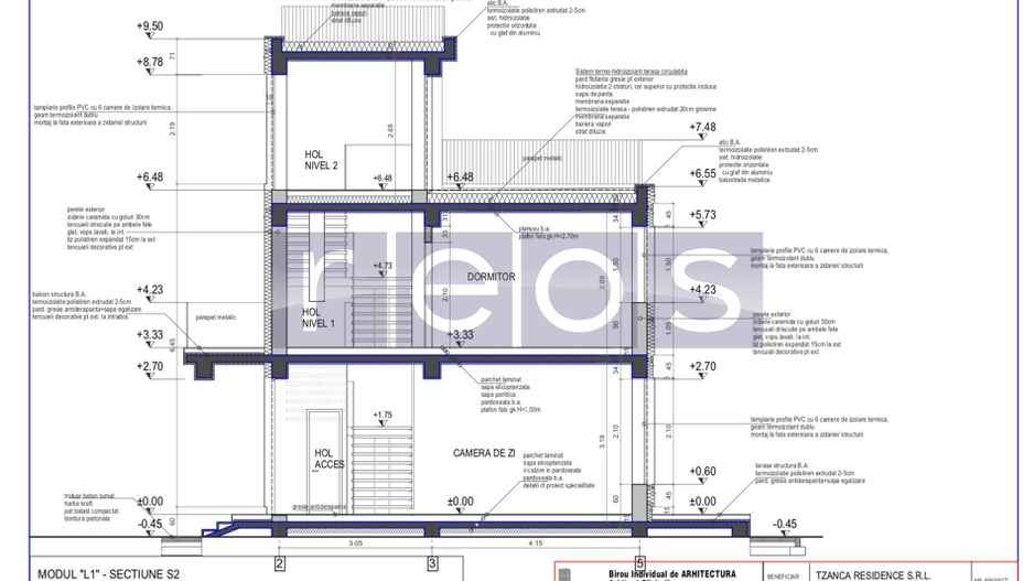 VILA LUX TZU DE VANZRE BRAGADIRU P+E1+E2 4 CAMERE - Poză 11