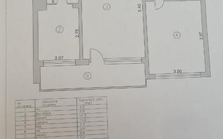 Apartament 2 camere | Etaj 1 | M. Viteazu/Ostirii - Schiță 10