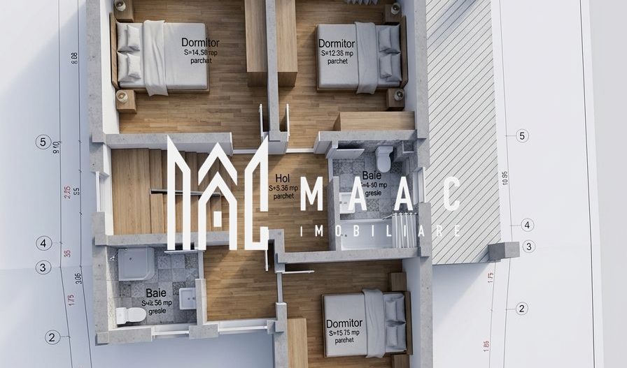 Casă Individuală | 5 camere | 113 MPU | Curte | Șura Mică - Poză 3