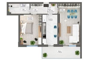 Vânzare, Apartament Premium cu 2 camere, București - Poză 16