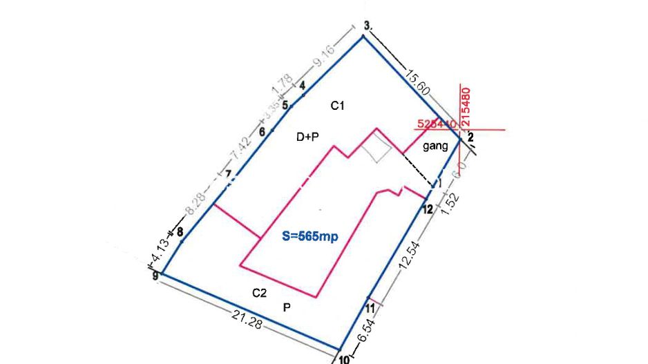 Proiect de clinică sau birouri în centru – casă cu demisol, de renovat - Poză 5
