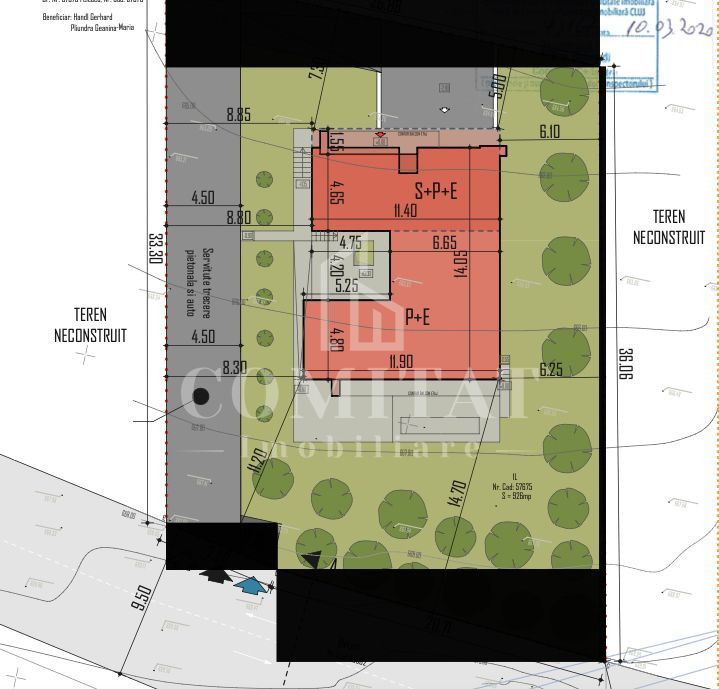 Casa individuală| panoramă | 930 teren | zonă de case și vile - Schiță 28