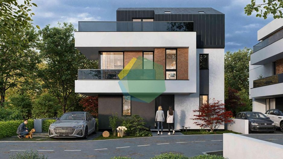 Vilă Premium P+1E+2R în Otopeni | Standard NZEB & Arhitectură Modernă - Poză 1