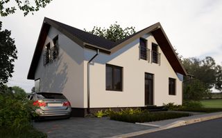 Casa individuala -pivnita-teren 350 mp- priveliste superba - Poză 6