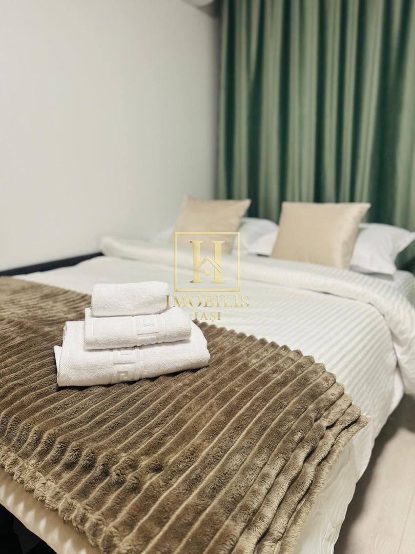 Apartament 1 camera Dec 40 mp Valea Lupului 350 euro - Poză 2