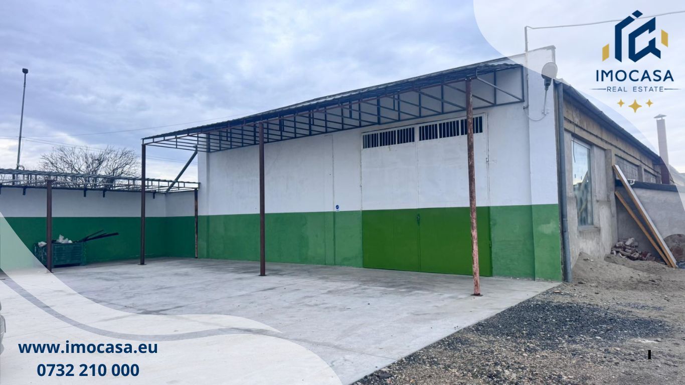 De închiriere hală, cu platformă betonată și curte generoasă - Poză 2