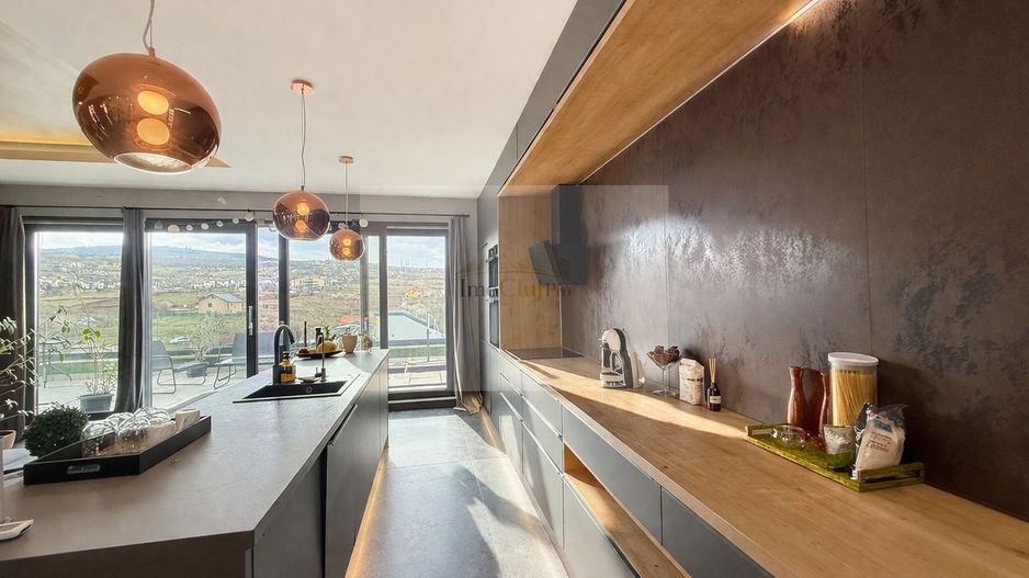 Penthouse 120 mp Borhanci | View panoramic | 2 parcări - Poză 3