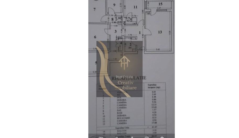 Apartament 4 camere  Chisinau - Poză 3