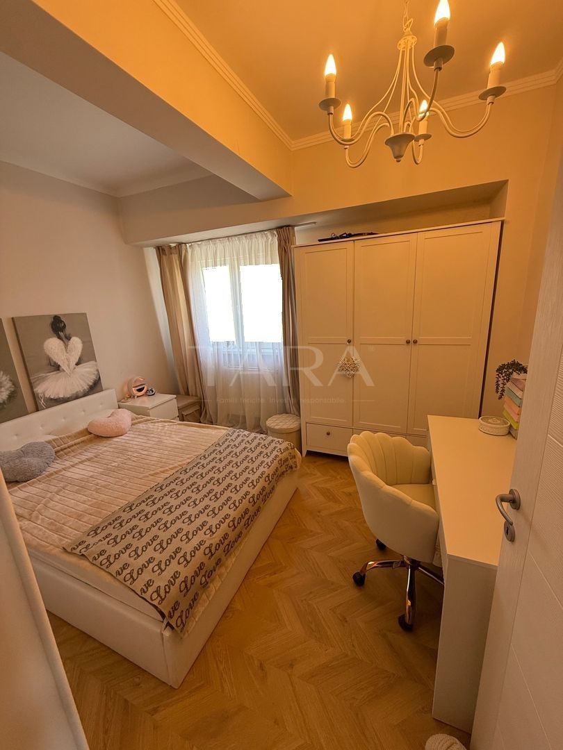 Apartament cu 3 camere, etaj intermediar, zonă liniștită – Florești - Poză 3