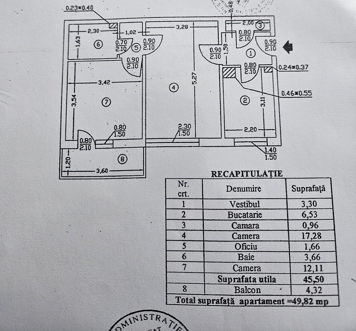 🔑 Vanzare apartament 2 camere, Titan – Chiar lângă Metrou 1 Decembrie 1918 - Poză 12