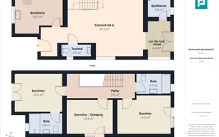 Duplex 4 camere | Premium | Mobilat | Sânandrei - Poză 17