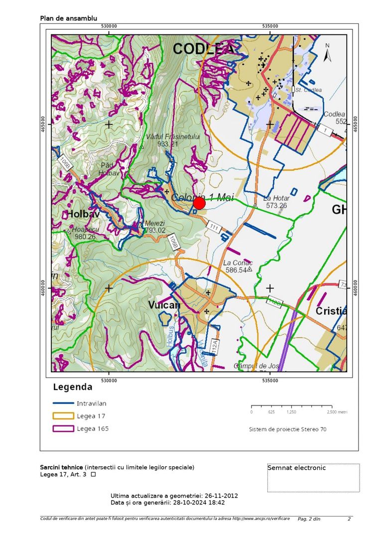 Între Vulcan și Codlea (Mina 1 Mai), teren pentru construcție de vacanță. - Poză 7