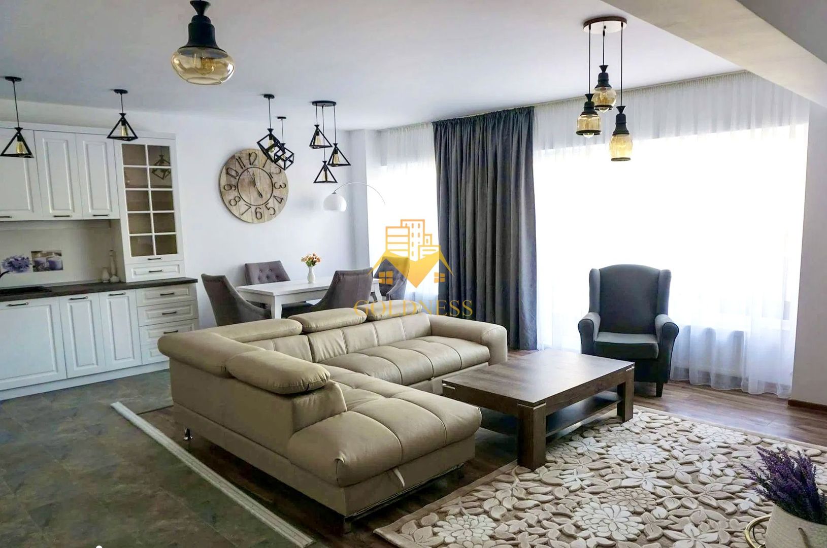 2 camere open space, Modern, Parcare, Dorobantilor, OMV, Marasti - Poză 1
