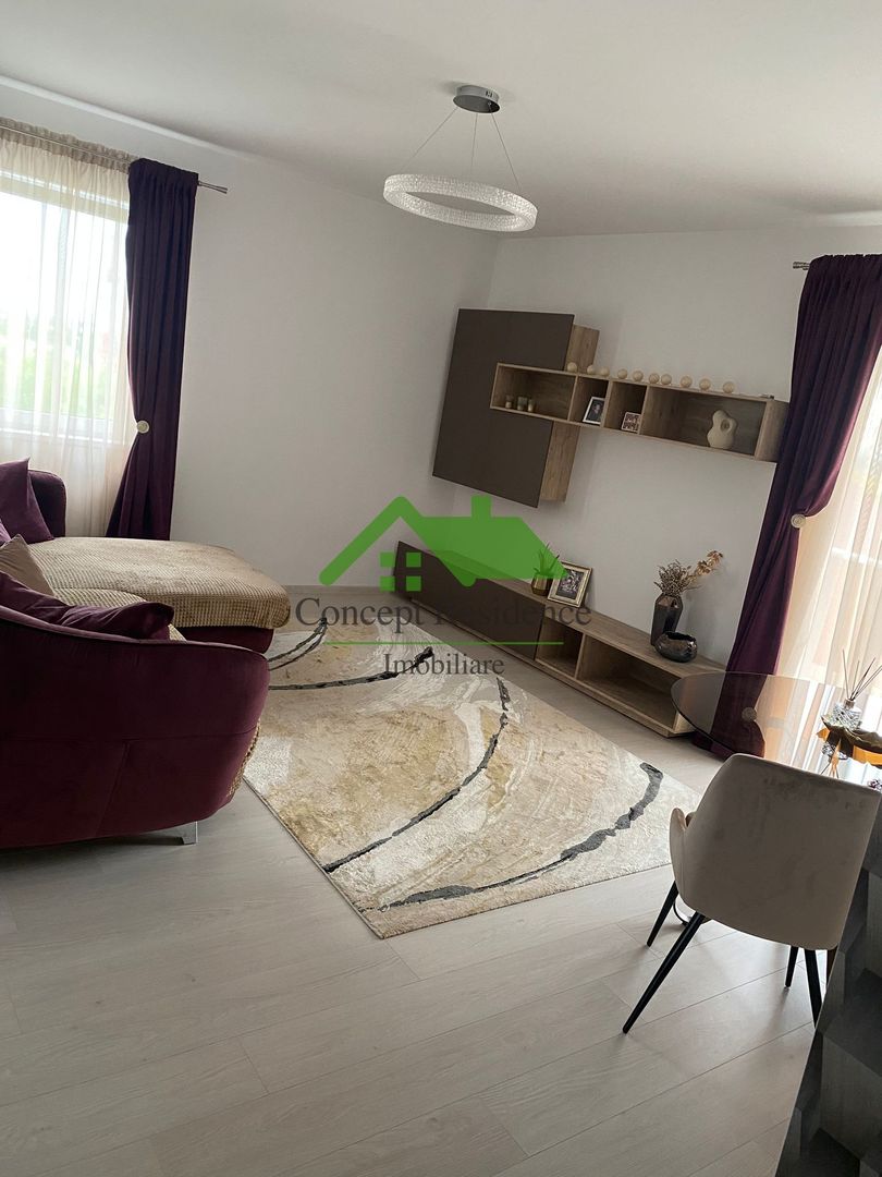 Apartament 2 camere Garden Villa, 60 mp, balcon 12 mp, mobilat - Poză 9