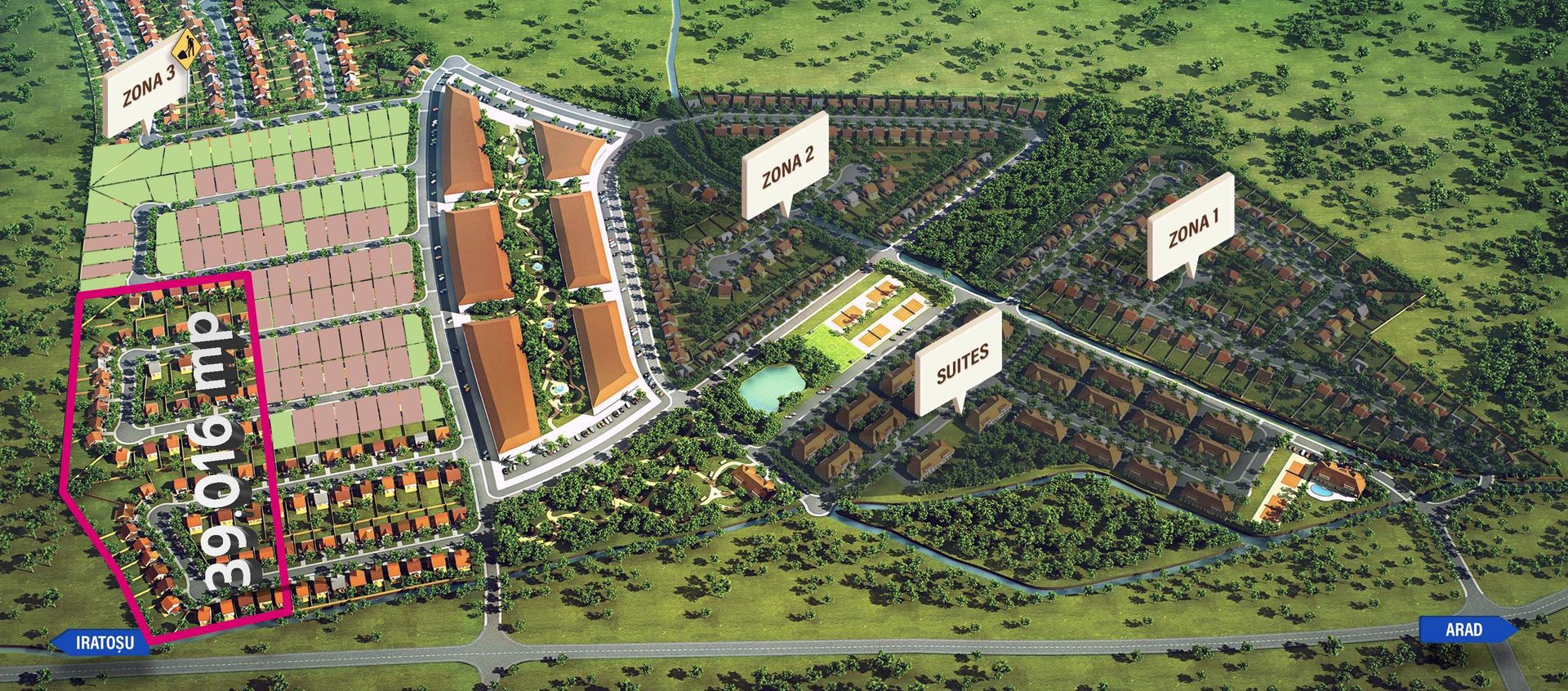 Teren de case lipit de Cartierul Westfield - Poză 3