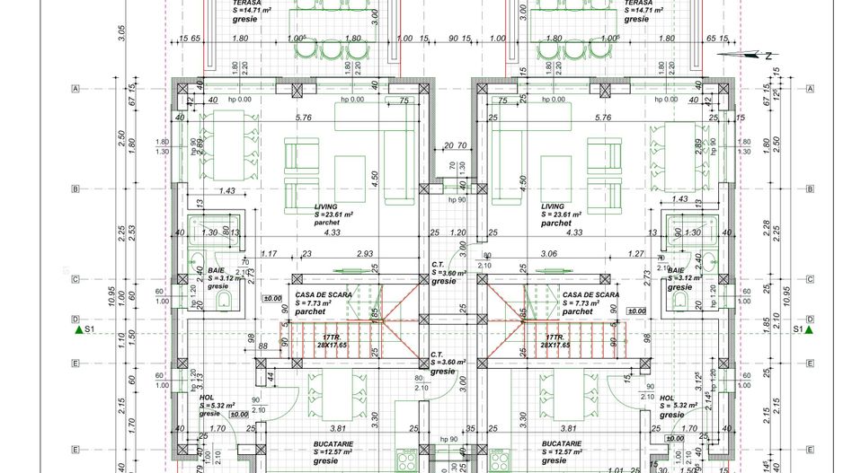 COMISION 0%, Duplex 4 Camere, Despartit prin Camera Tehnica, SACALAZ - Poză 15