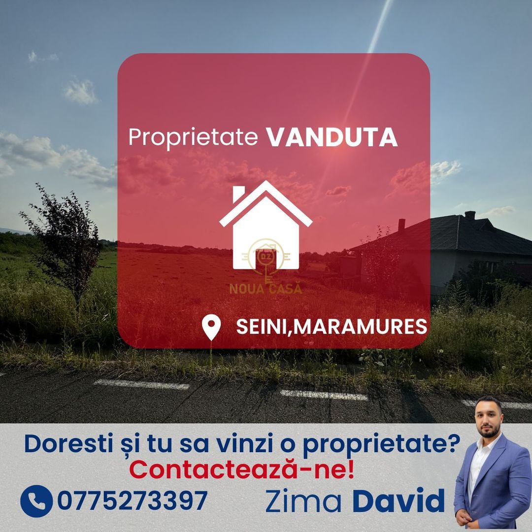 Oferta! Teren Intravilan Seini 5250MP - Poză 1