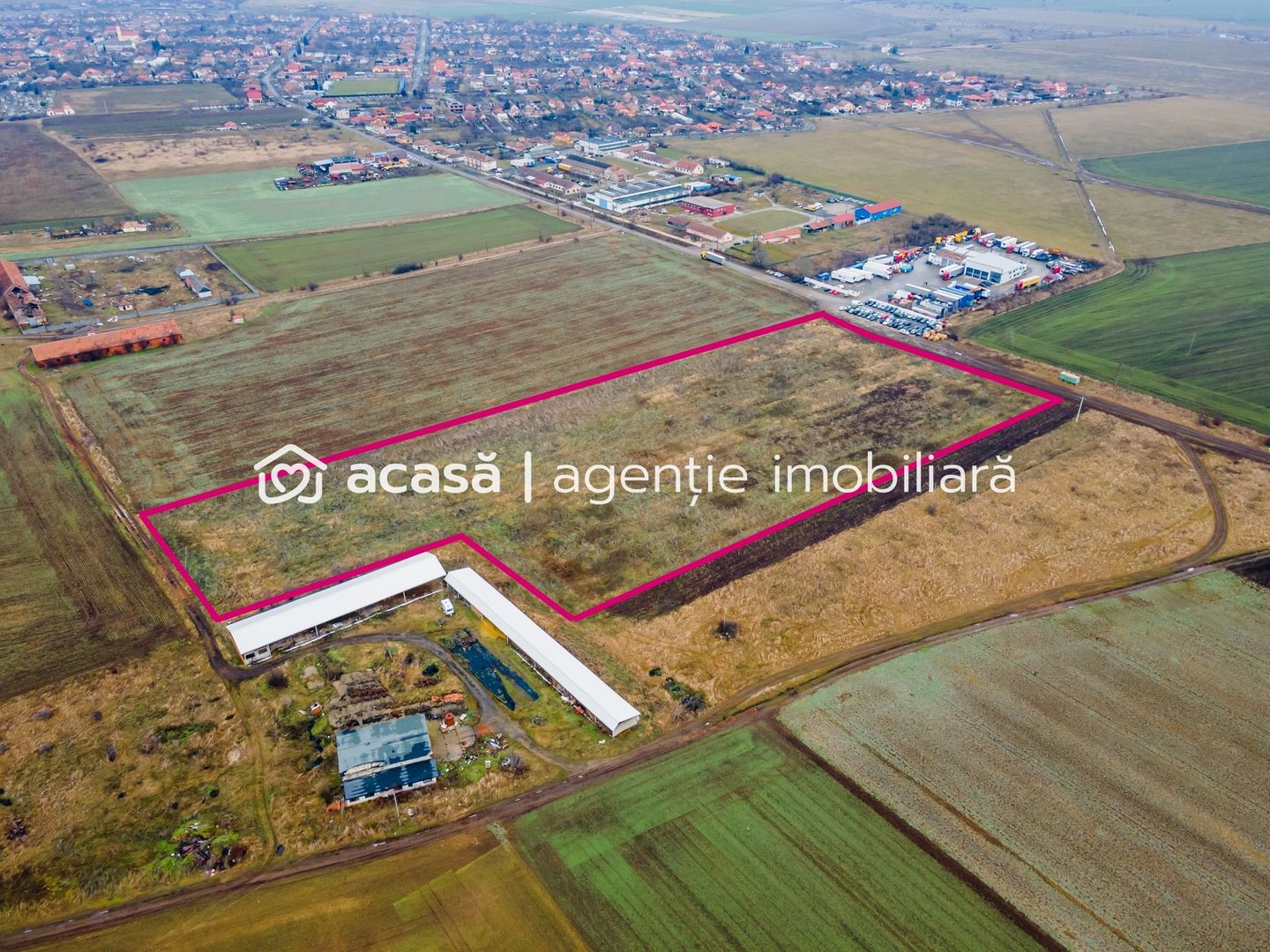 Teren 3.65h zonă industrială, Sânicolaul Mic. - Poză 4