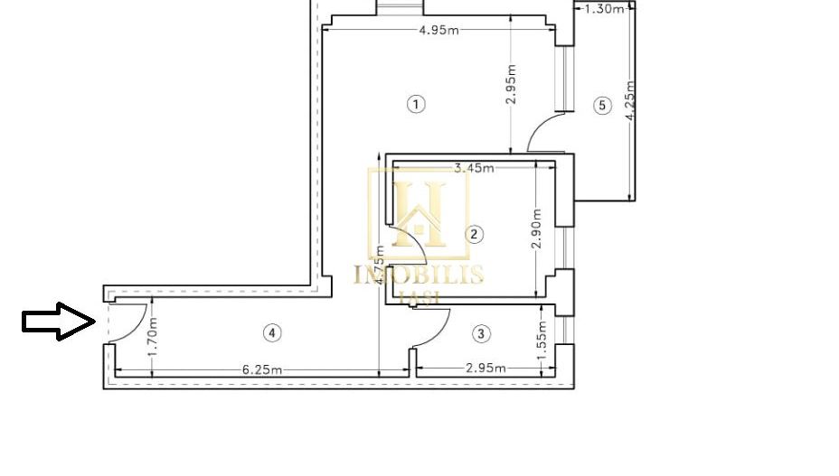 Apartament 2 camere INTABULAT Rediu 96000 euro mobilat + loc parcare - Poză 10