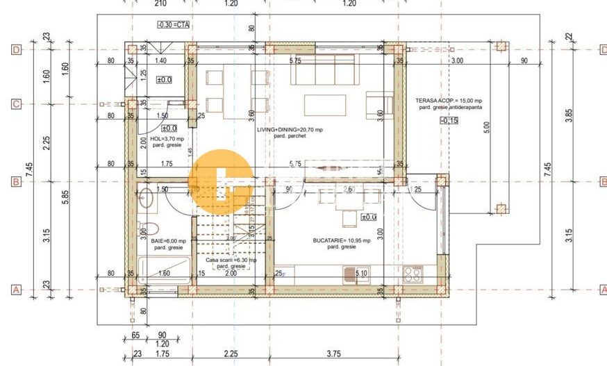 Casa cu 4 Camere , Toate Utilitatile - Zona Breazu - Poză 8