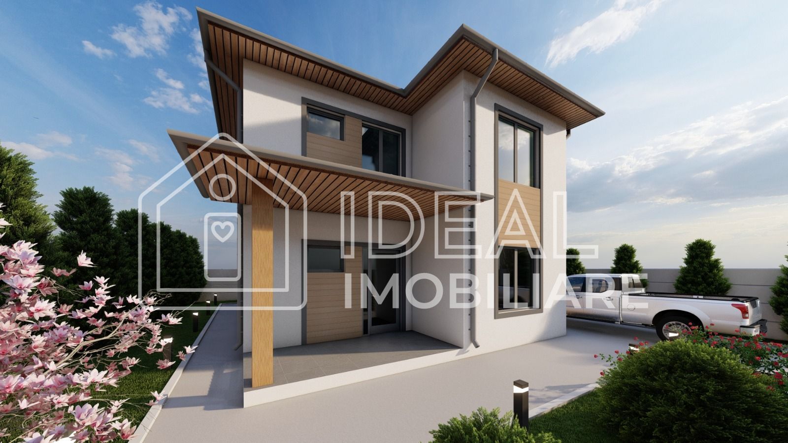 Casa Individuala Moderna cu 5 camere, si 350 mp de curte, in Sura Mica - Schiță 20