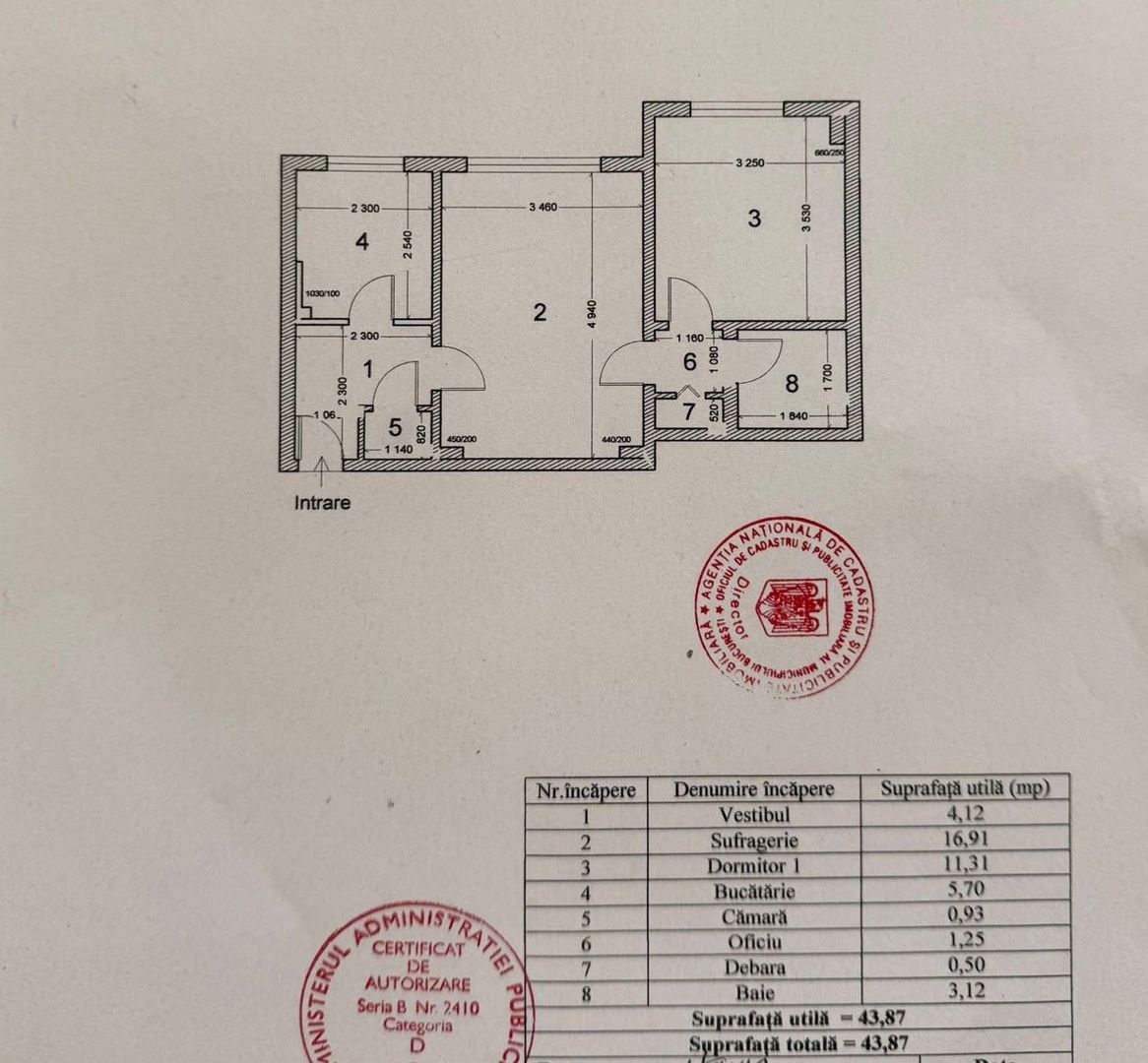 Apartament elegant cu doua camere deccomandat,  piata Garii de Nord - Poză 9