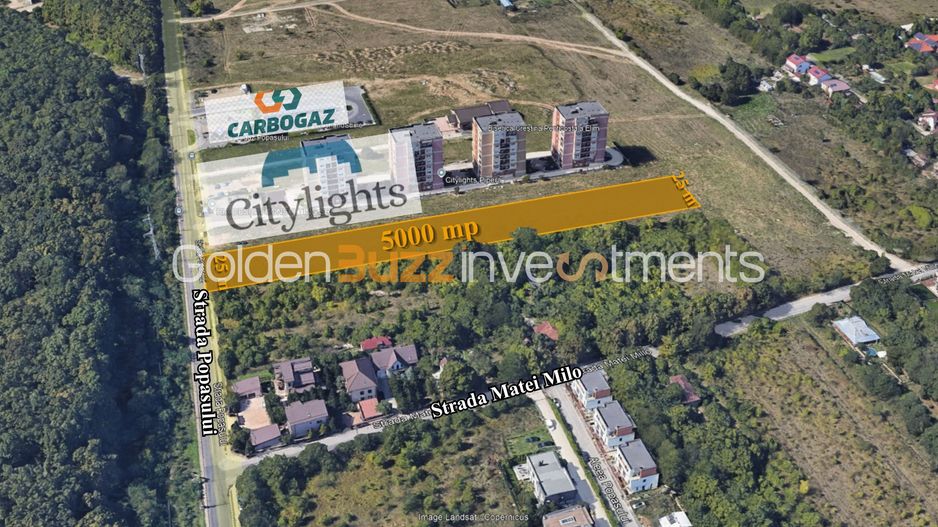 Teren 5.000 mp – Str. Popasului | Oportunitate dezvoltare sau asociere - Poză 1