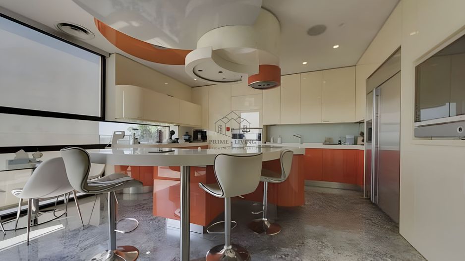 PENTHOUSE DE LUX CU 7 CAMERE LA INCHIRIERE LANGA PARCUL HERASTRAU - Poză 8